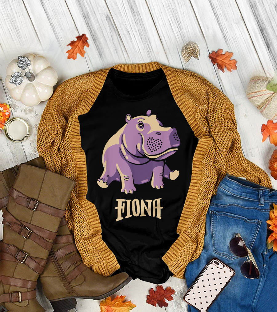 Fiona The Hippo Team Fiona Fan Favorite T-Shirt