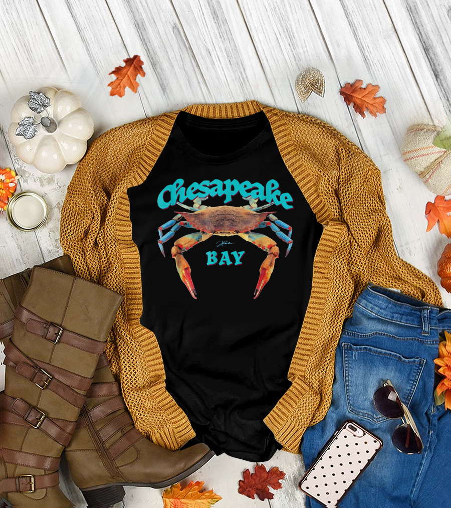 Chesapeake Bay Blue Crab JCombs T-Shirt