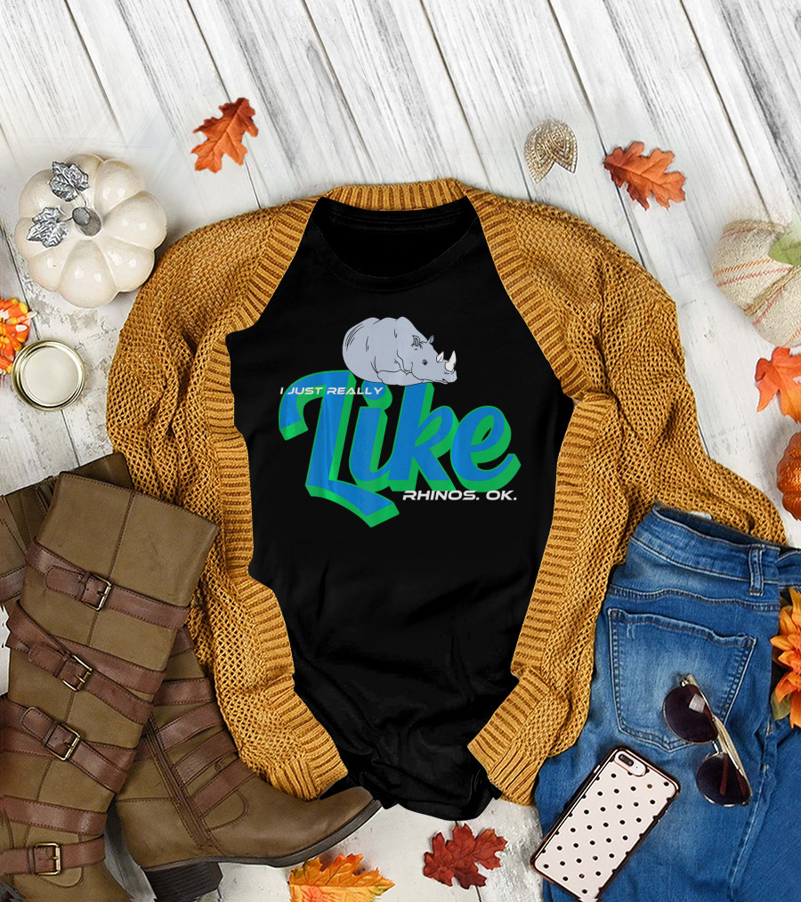 I Just Really Like Rhinos Ok T-Shirt