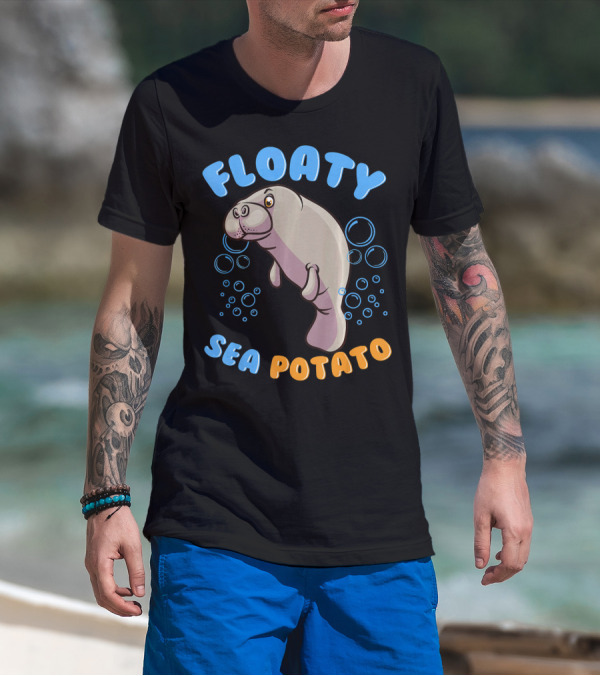 Floaty Sea Potato Manatee T-Shirt