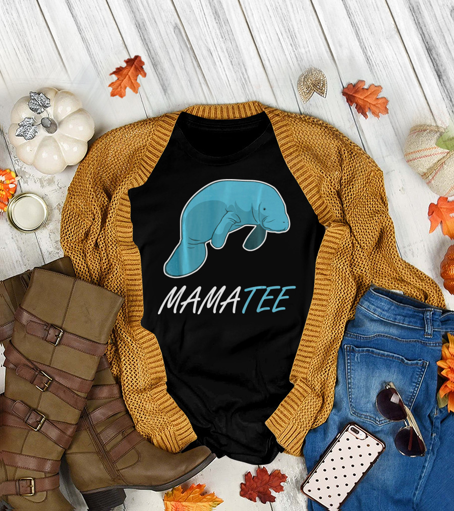 Mamatee Cute Manatee T-Shirt