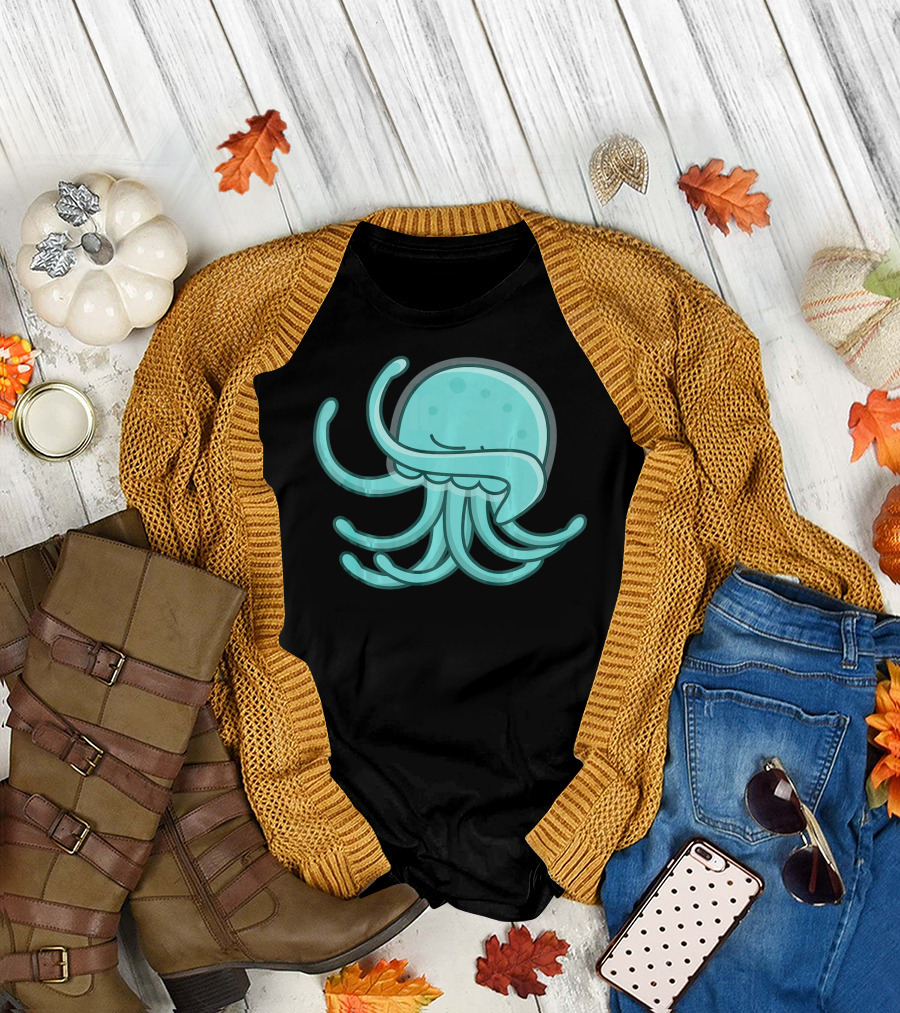 Cool Dabbing Jellyfish for Boys T-Shirt
