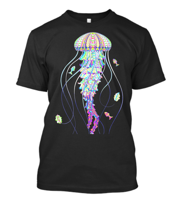 Maverick Infanta Jellyfish And Colorful Fish T-Shirt