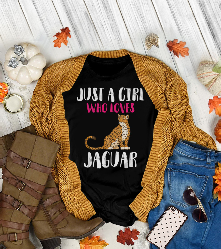 Just A Girl Who Loves Jaguar T-Shirt