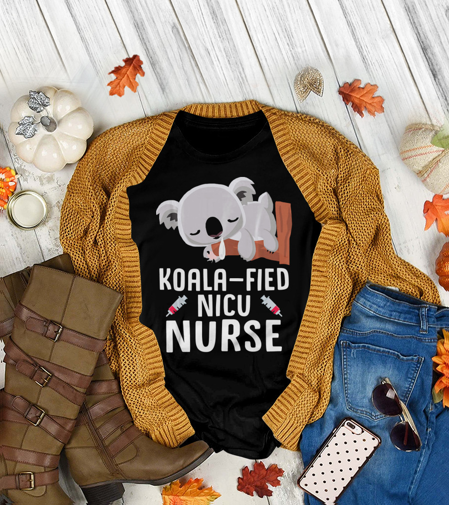 Koala-Fied NICU Nurse T-Shirt