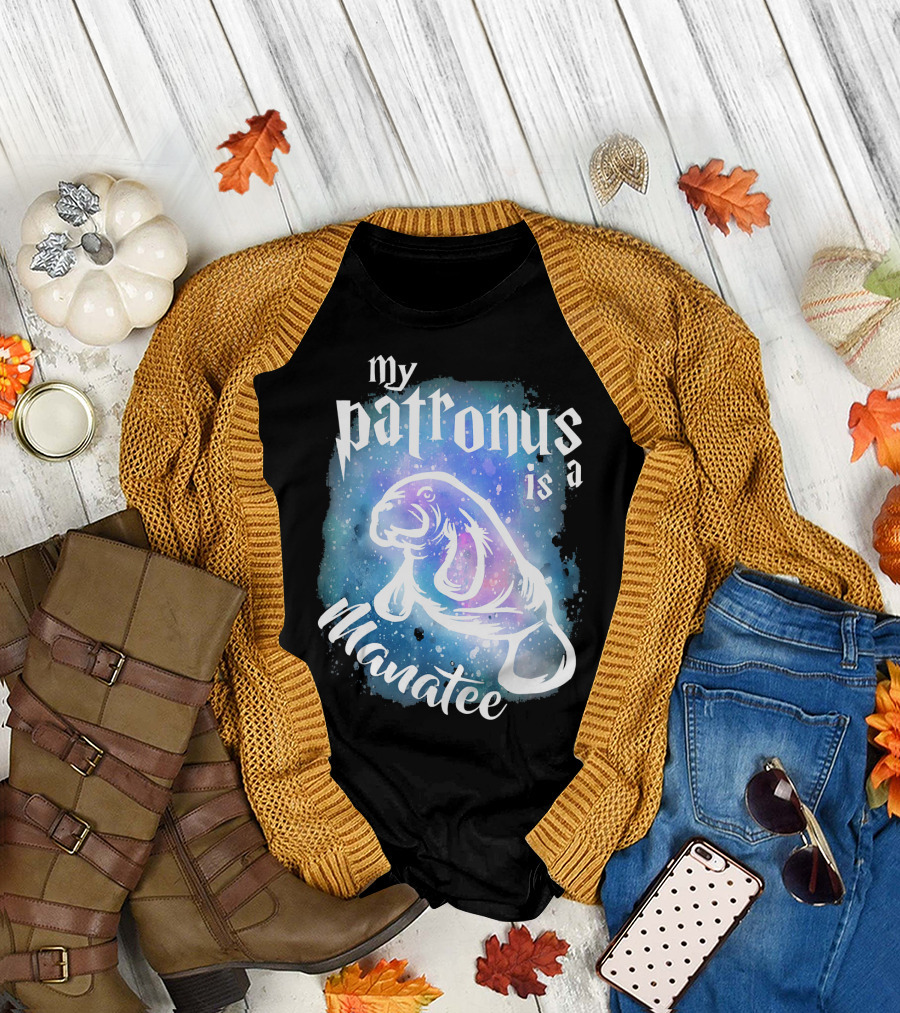 My Patronus Is A Manatee Cute Animal Dug T-Shirt