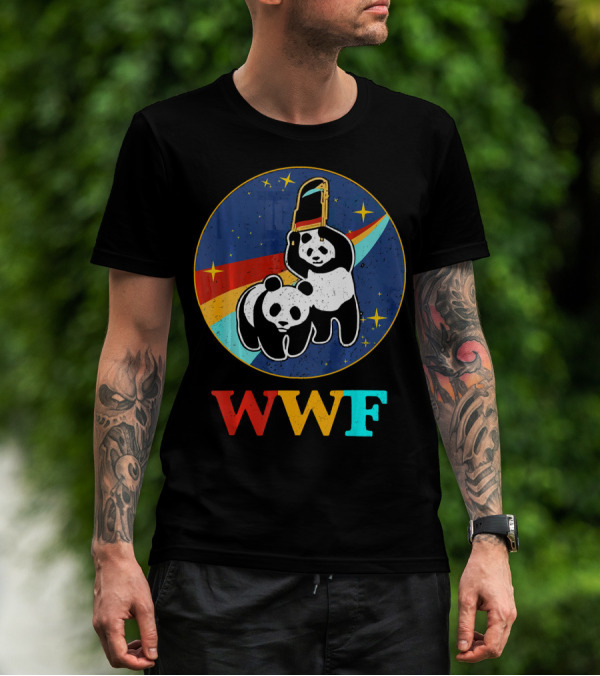 WWF Panda Bears Spacebelt T-Shirt