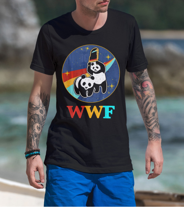 WWF Panda Bears Spacebelt T-Shirt