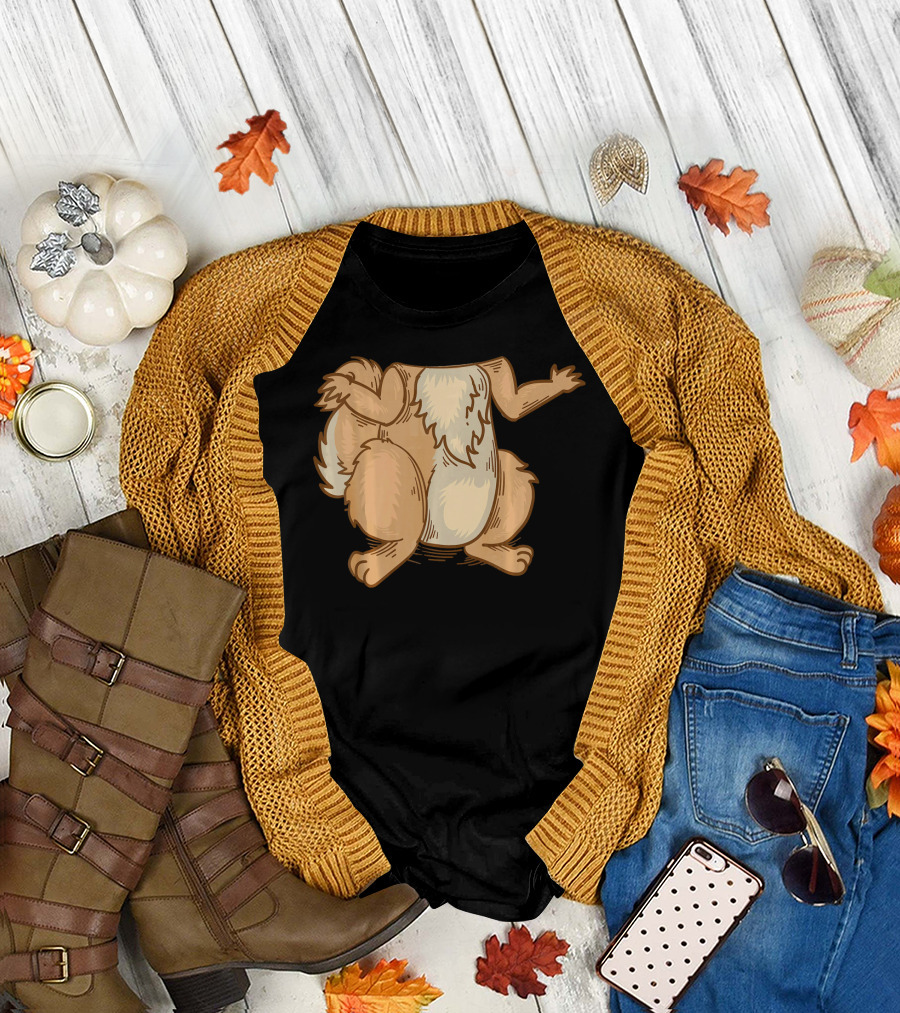 Cool Lazy Chipmunk Squirrel Halloween Costume Animal Co T-Shirt
