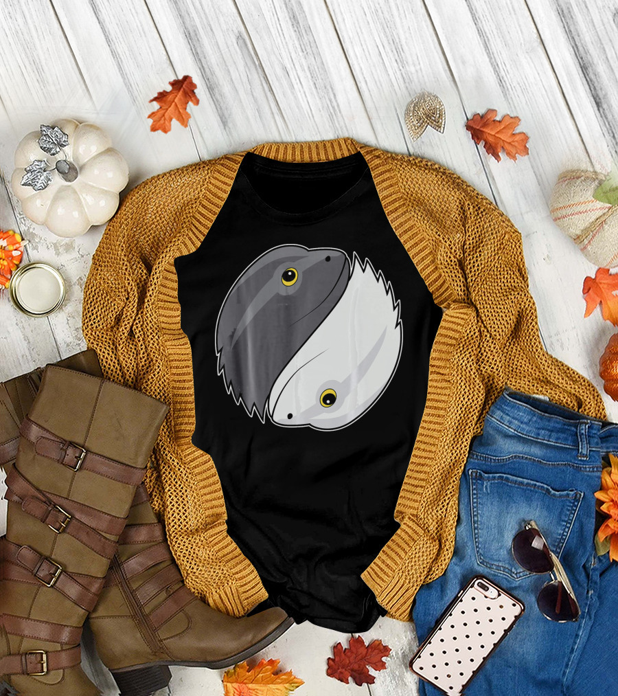 Bearded Dragon Lizard Yin Yang Repti T-Shirt