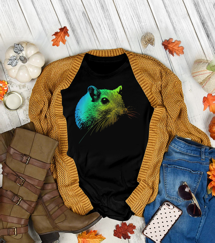 GERBIL Vibrant Rainbow Spectrum T-Shirt