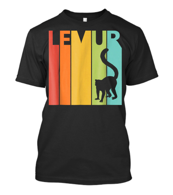 LEMUR LEMUR Vintage Retro T-Shirt
