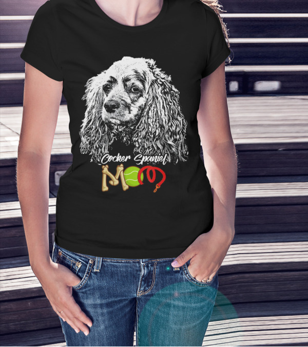 Cocker Spaniel Mom T-Shirt