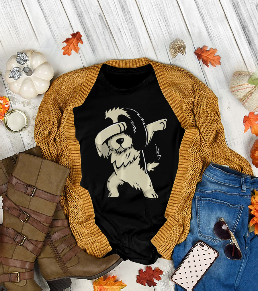 Funny Shih Tzu Dabbing Shih Tzu T-Shirt