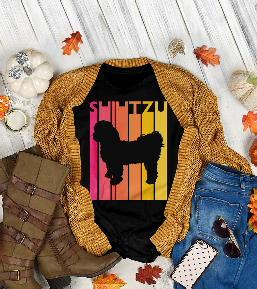 Shih Tzu Vintage Dog T-Shirt