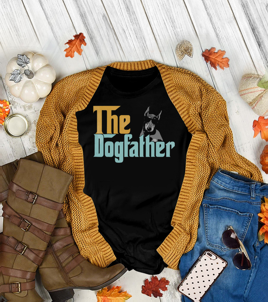 The Dogfather Doberman T-Shirt