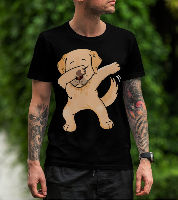 Dabbing Labrador Dog Dancing Dab Lab T-Shirt