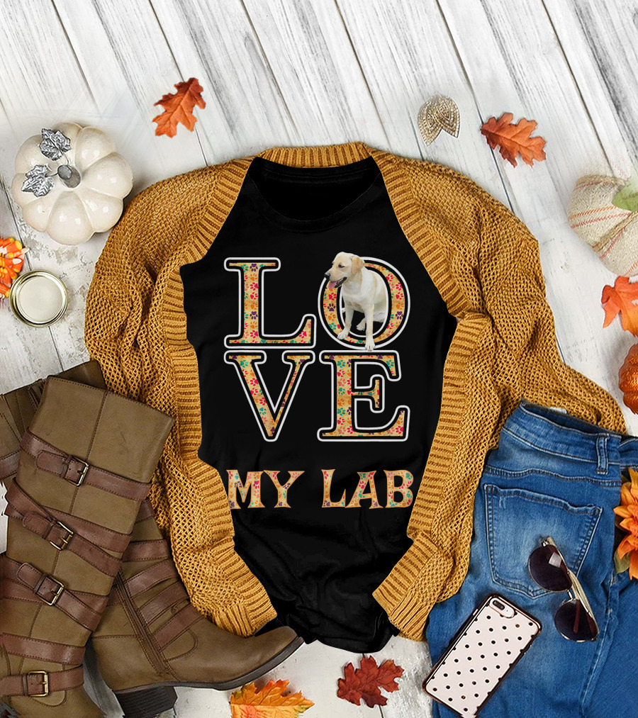 LOVE My Lab Labrador Retriever T-Shirt