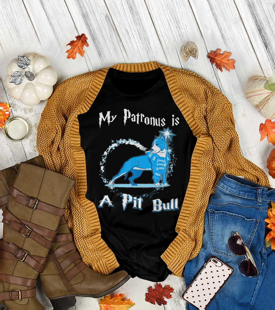 My Patronus is a Pit Bull Dog Love Magic T-Shirt