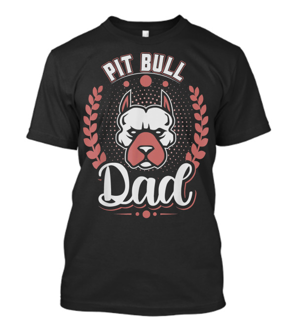 PIT BULL Dad Cool Looking Mens T-Shirt