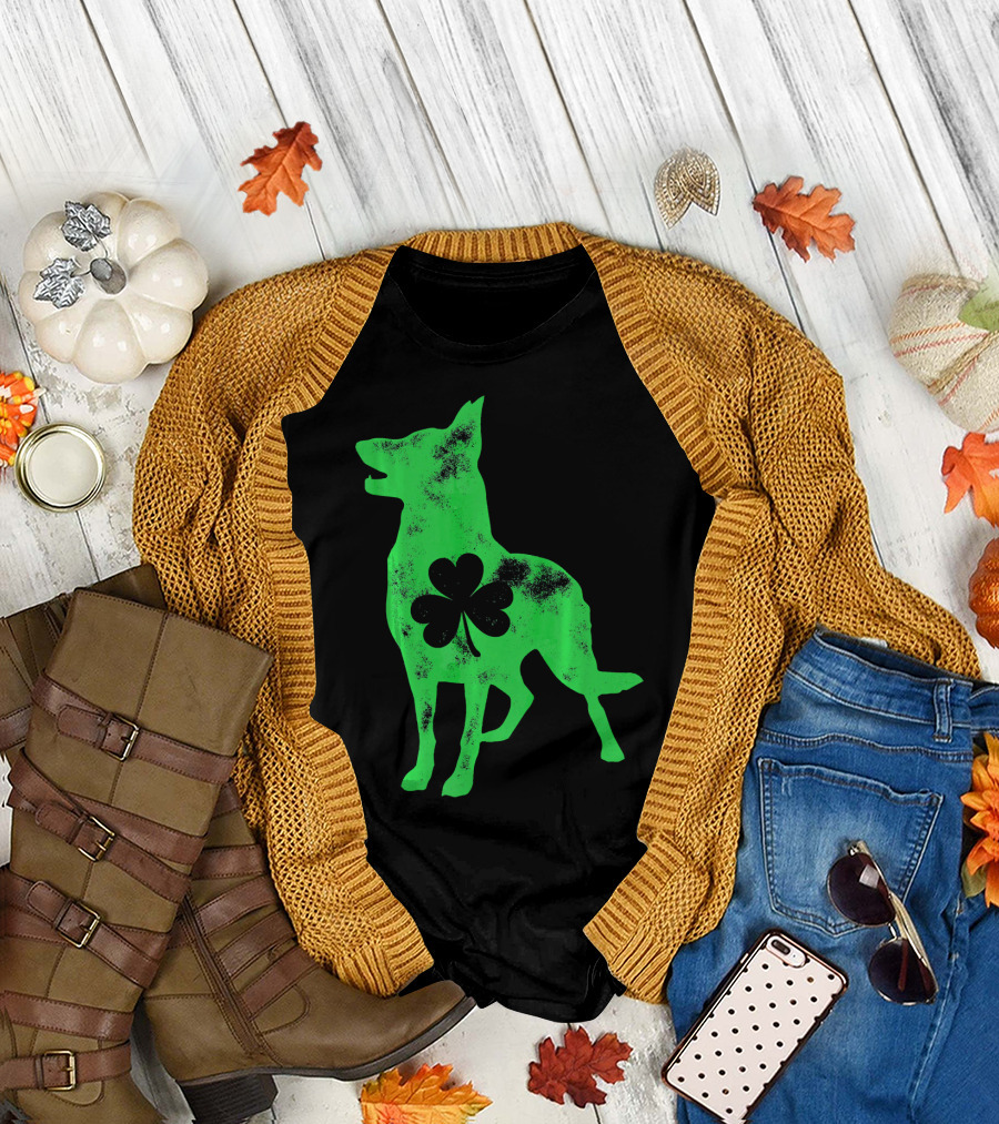 German Shepherd Clover T-Shirt