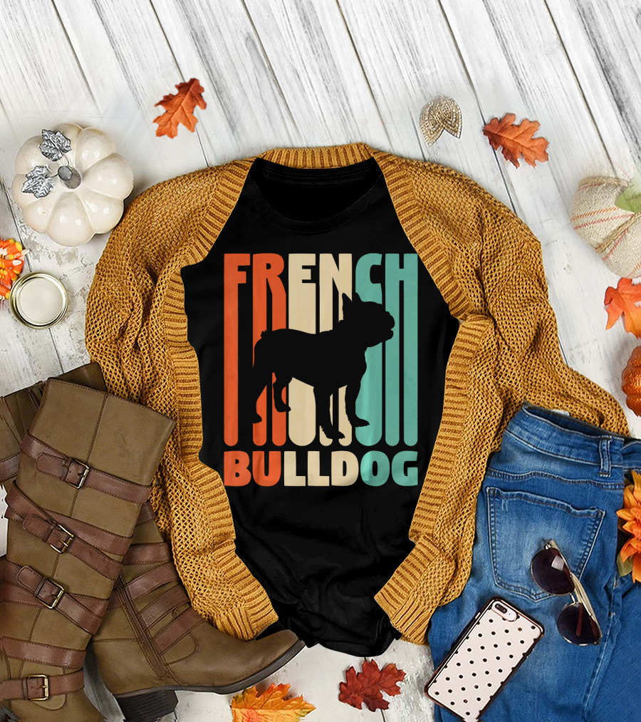 French Bulldog Vintage Frenchie T-Shirt