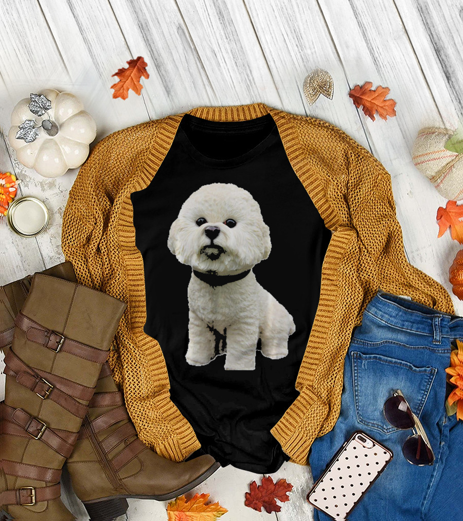 Bichon Frise Puppy Adorable Furry Companion T-Shirt