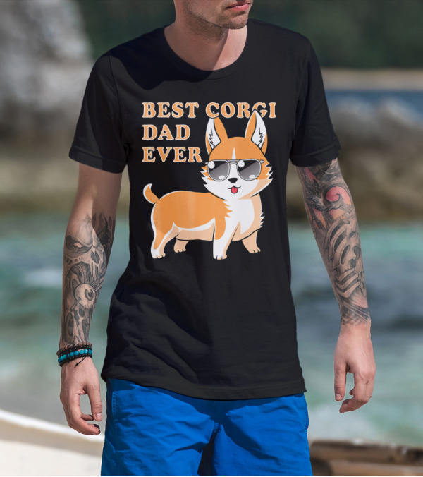 BEST CORGI DAD EVER T-Shirt