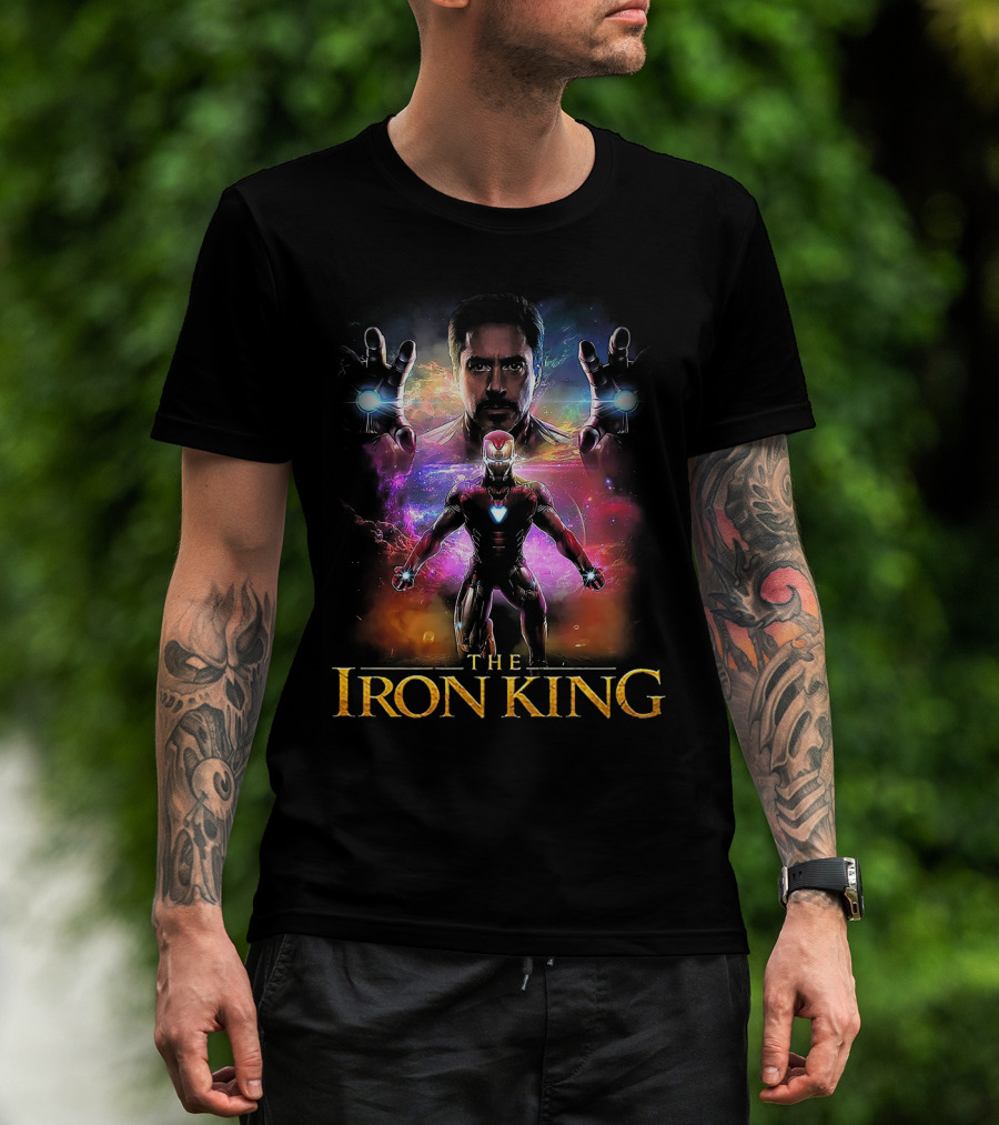 The Iron King Tony Stark Marvel Universe Fusion T-Shirt