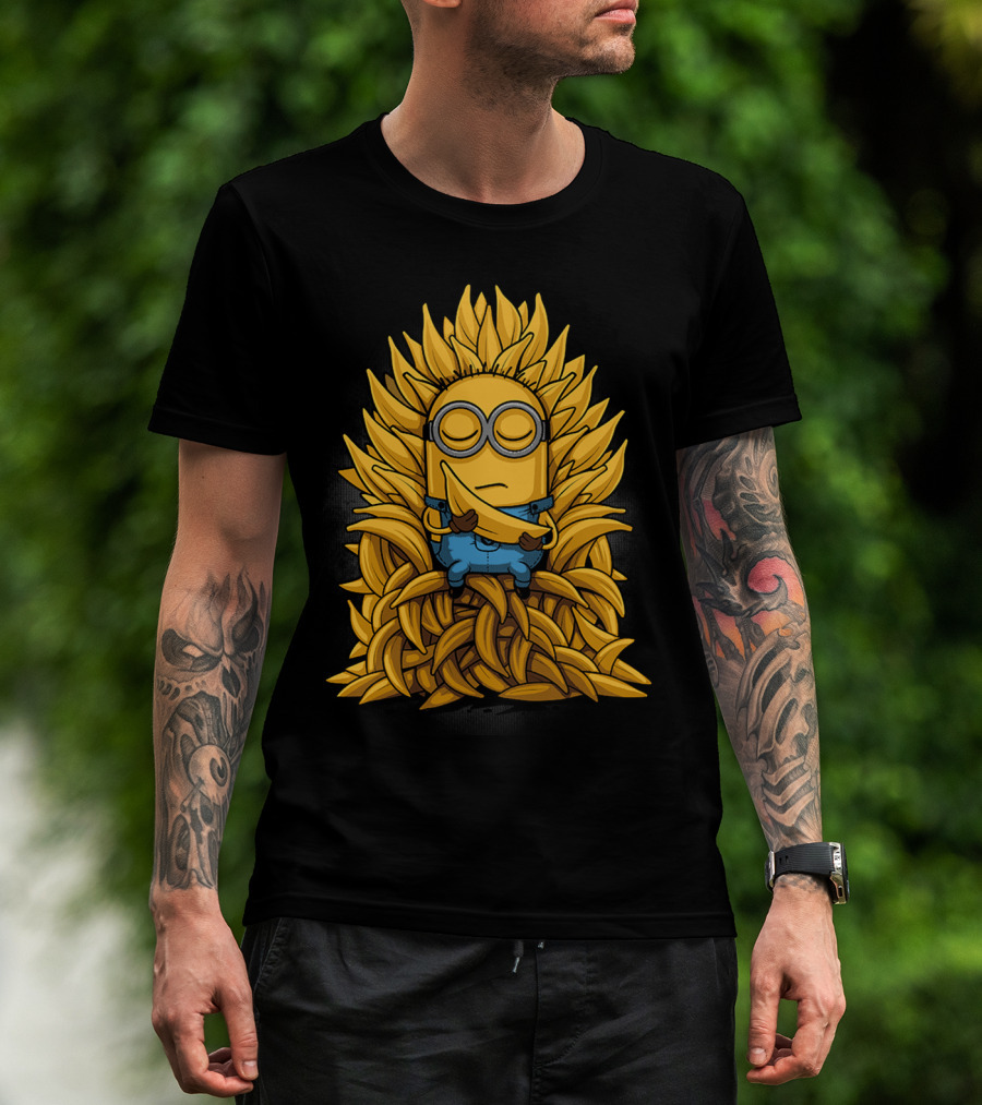 Minion Banana Throne Game Of Thrones Crossover T-Shirt