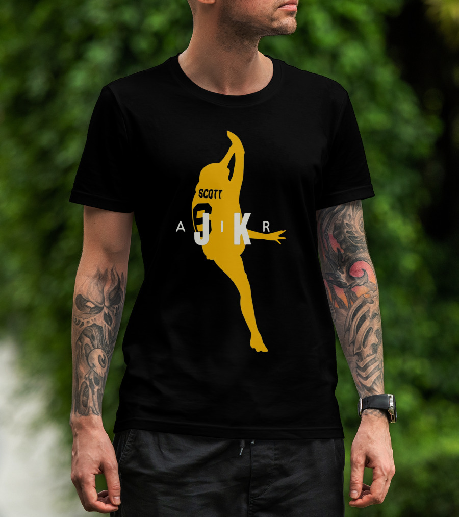 Jk Scott Air Silhouette Action Sports Jersey T-Shirt