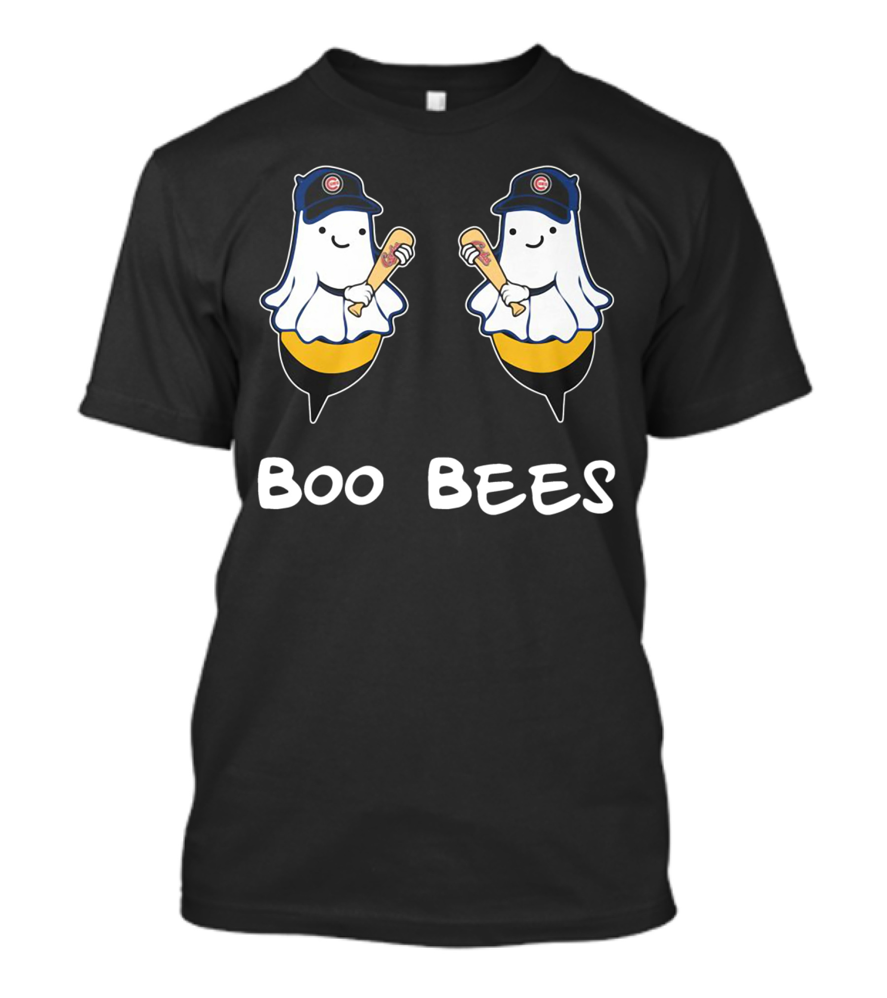 Chicago Cubs Boo Bees Ghost Baseball T-Shirt