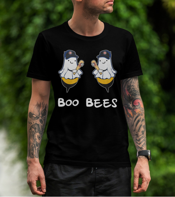 Chicago Cubs Boo Bees Ghost Baseball T-Shirt