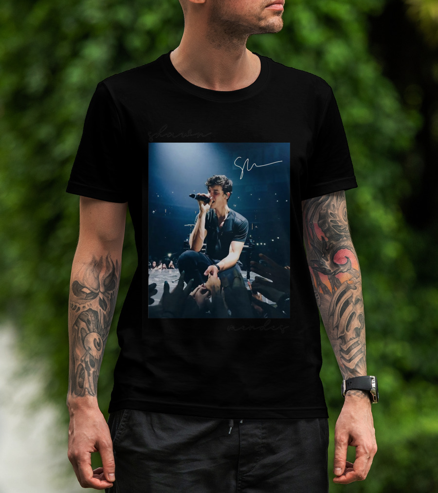 Shawn Mendes Live Concert Experience Autographed T-Shirt