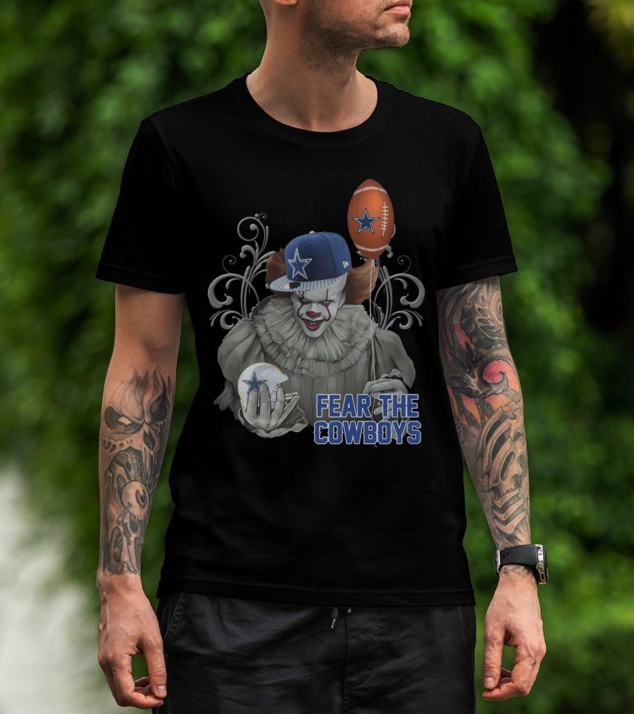 Pennywise Fear The Cowboys Dallas Football Team Balloon Hat T-Shirt