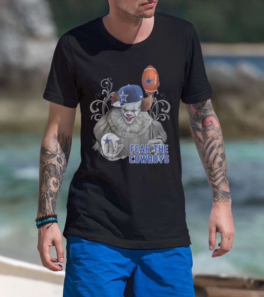 Pennywise Fear The Cowboys Dallas Football Team Balloon Hat T-Shirt