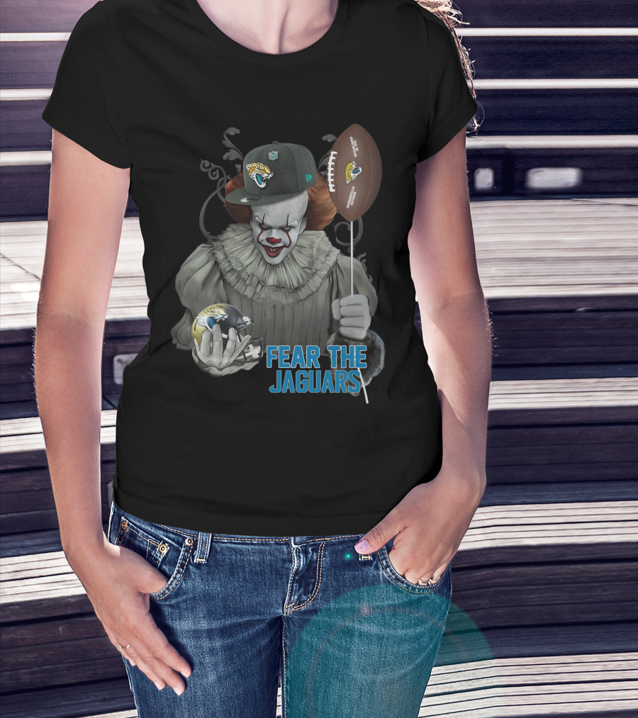 Pennywise Fear The Jaguars Nfl Jacksonville Football T-Shirt