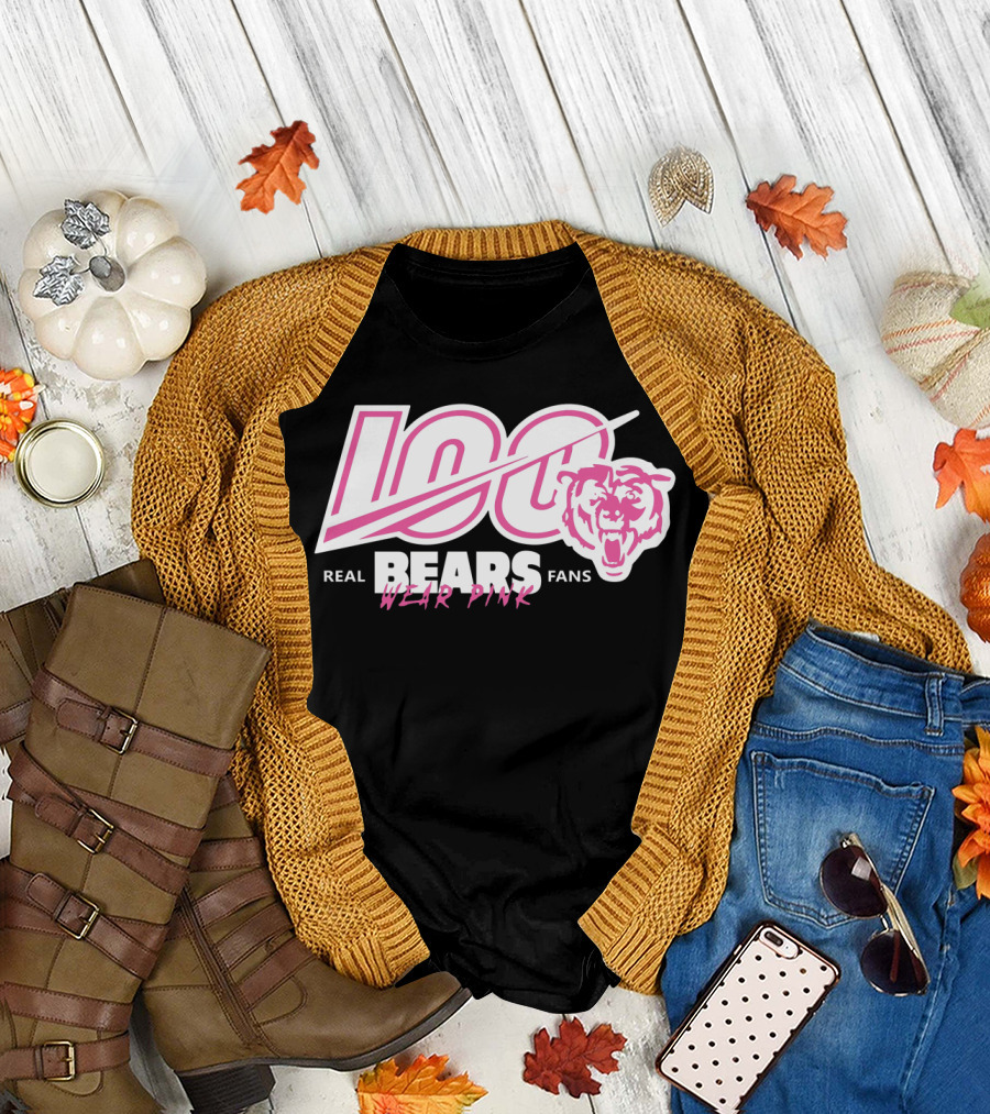 Real Bears Fans Wear Pink T-Shirt