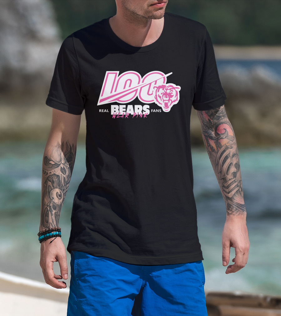 Real Bears Fans Wear Pink T-Shirt