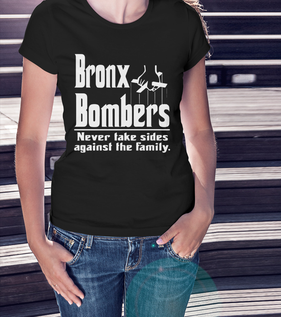 Bronx Bombers Never Take Sides Against The Family Puppet Strings T-Shirt
