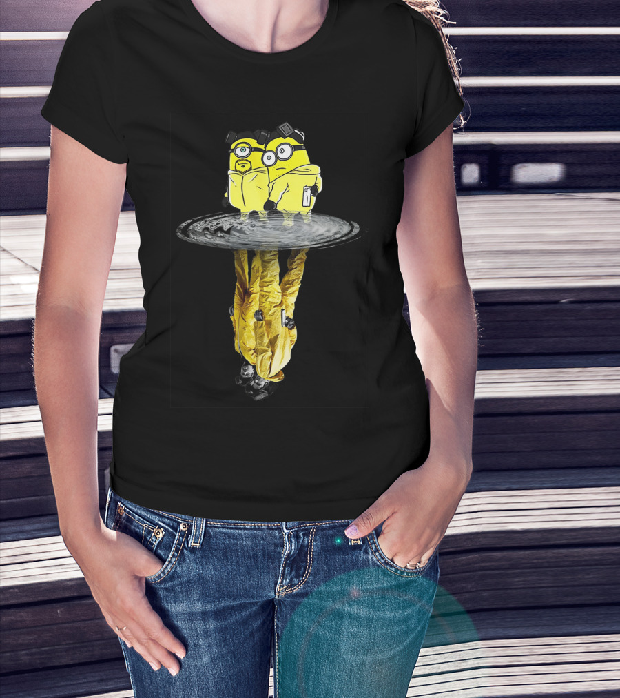 Minion Walter White Jesse Breaking Bad Reflection T-Shirt