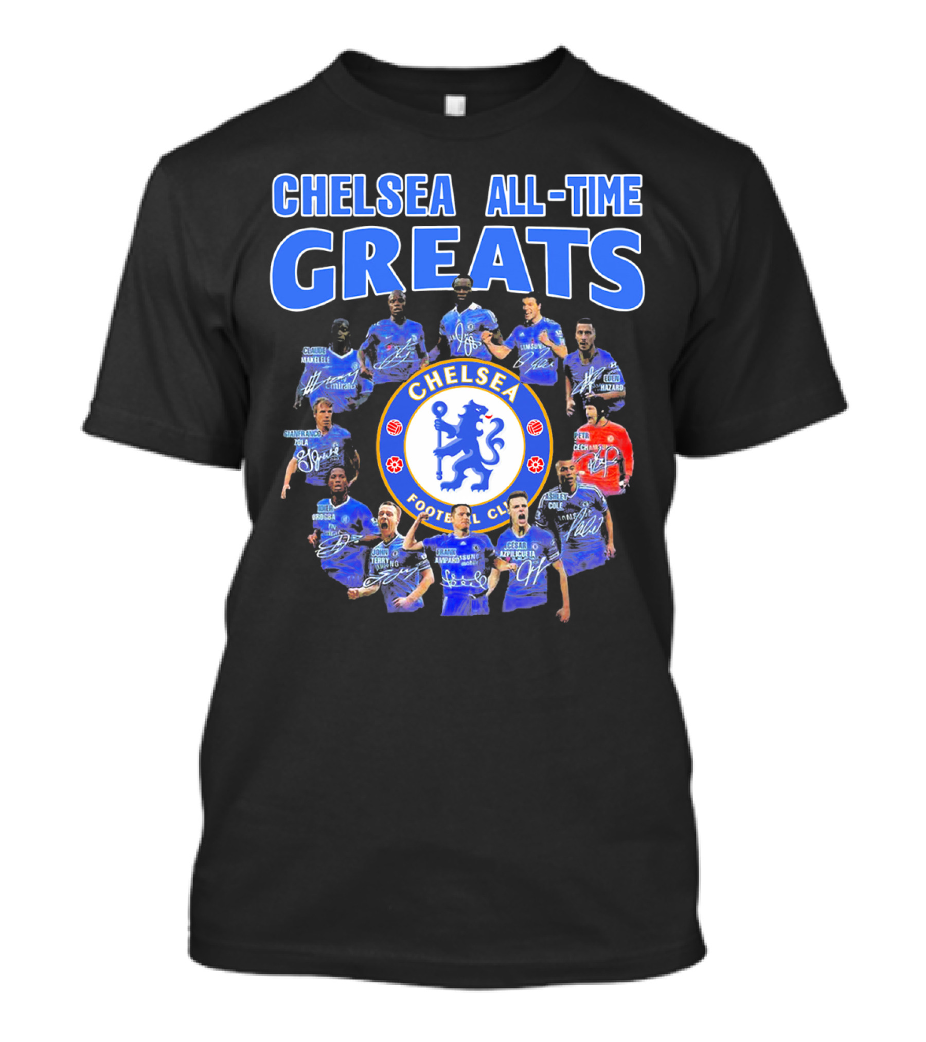 Chelsea All-Time Greats Featuring Legends Of Chelsea Football Club T-Shirt