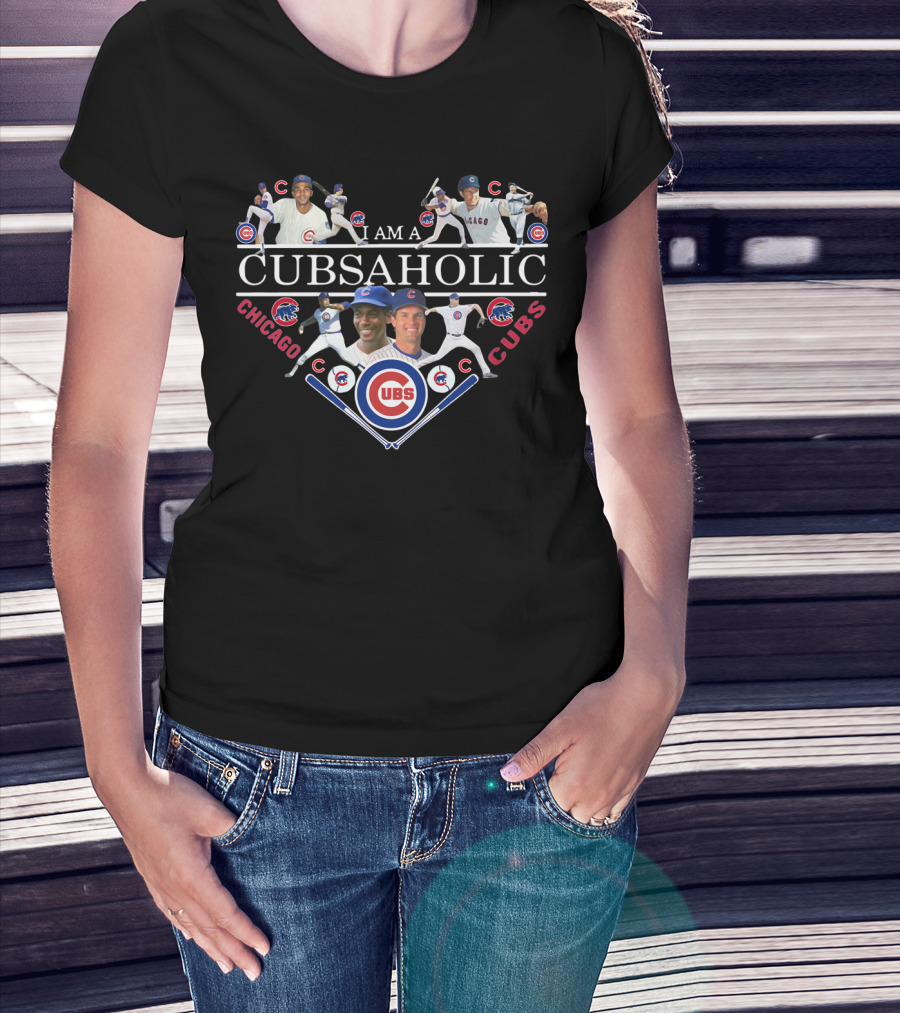 I Am A Cubsaholic Chicago Cubs T-Shirt