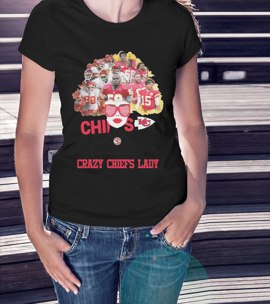 Crazy Chiefs Lady Chiefs Kansas City T-Shirt