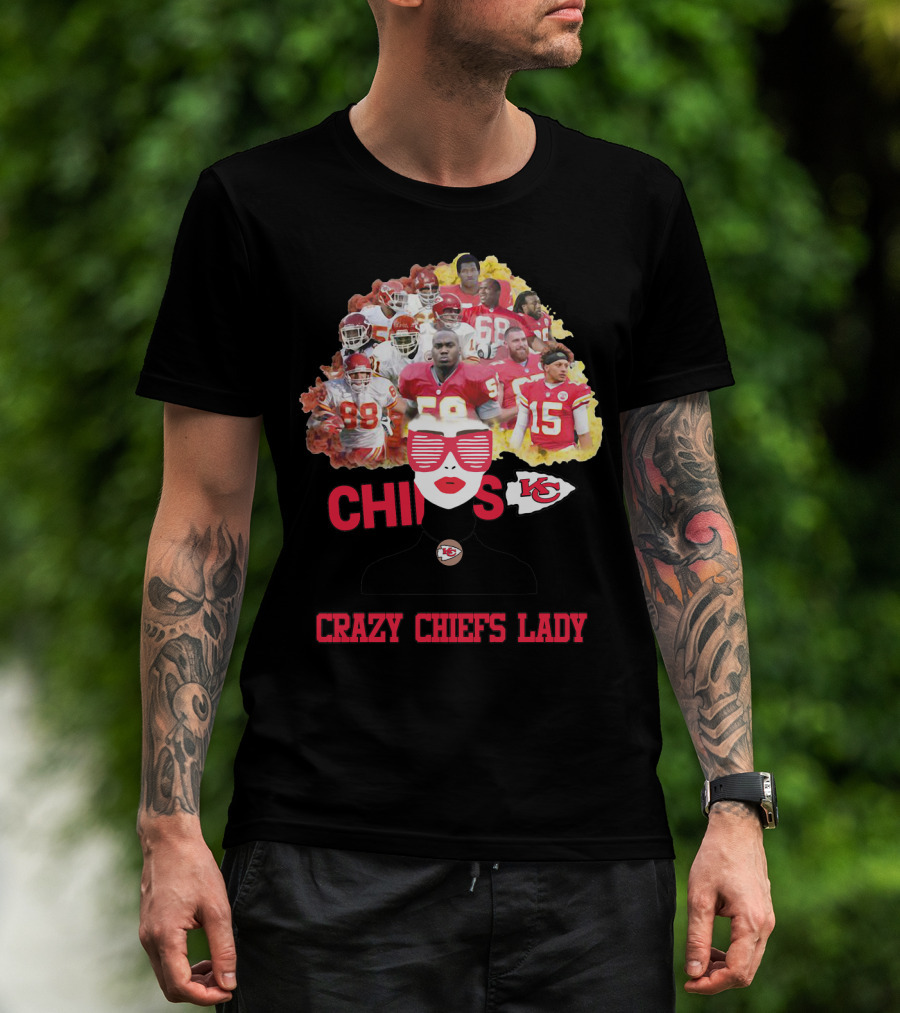 Crazy Chiefs Lady Chiefs Kansas City T-Shirt