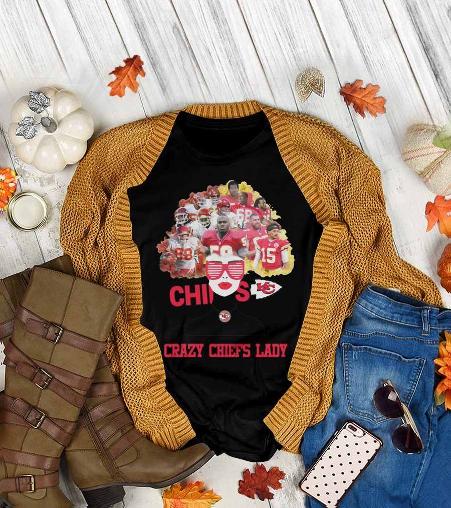 Crazy Chiefs Lady Chiefs Kansas City T-Shirt