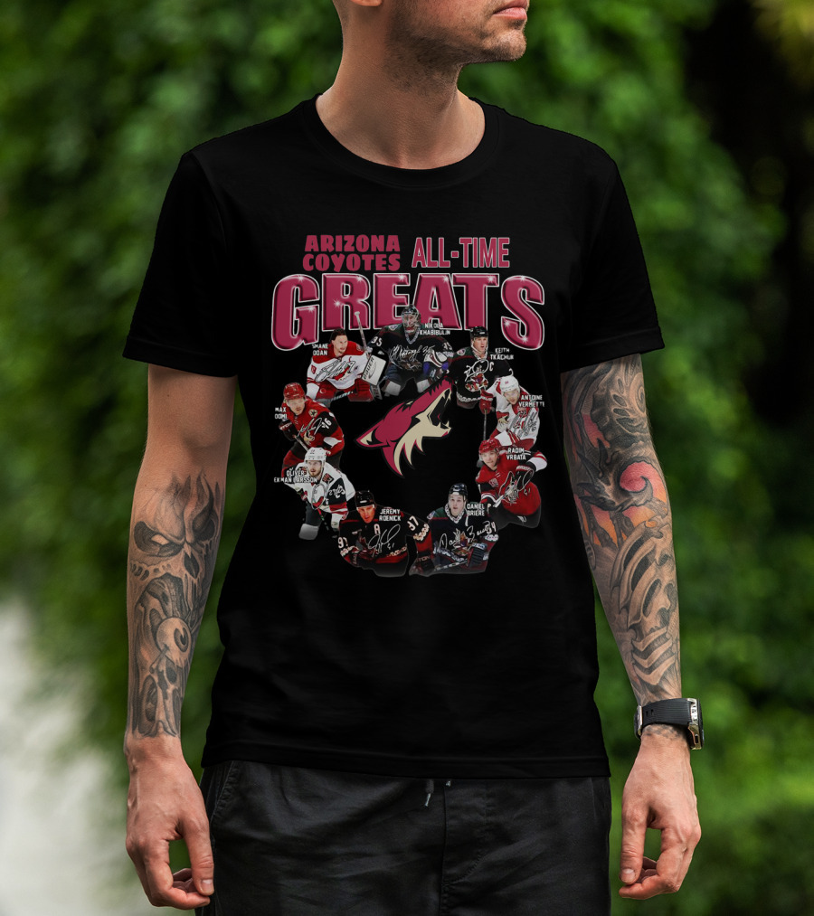 Arizona Coyotes All-Time Greats T-Shirt