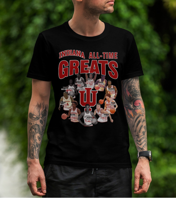 Indiana All-Time Greats IU Basketball Legends T-Shirt