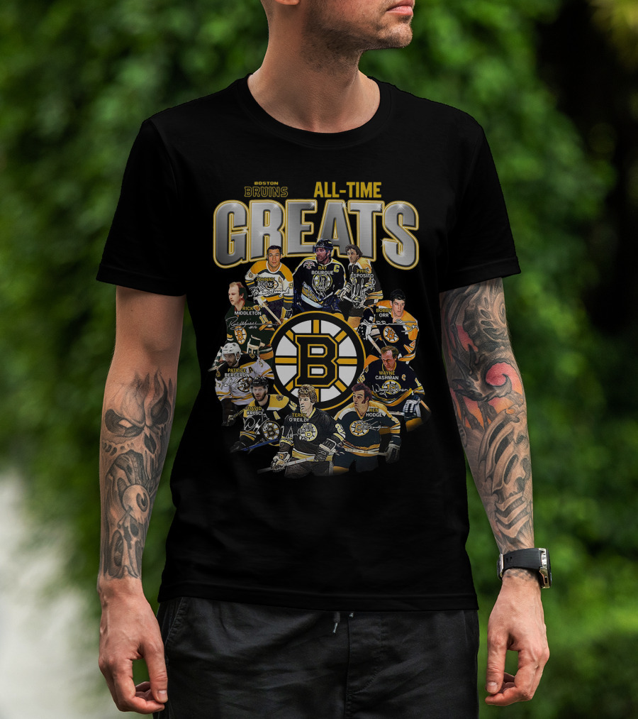 Boston Bruins All-Time Greats T-Shirt