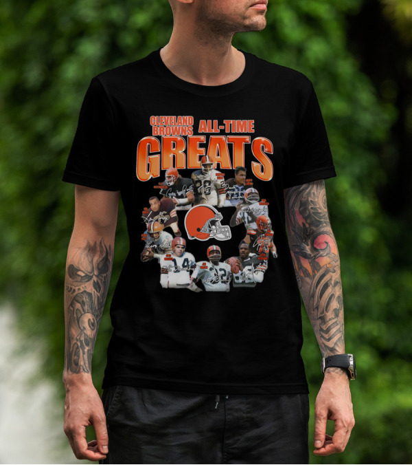 Cleveland Browns All-Time Greats T-Shirt